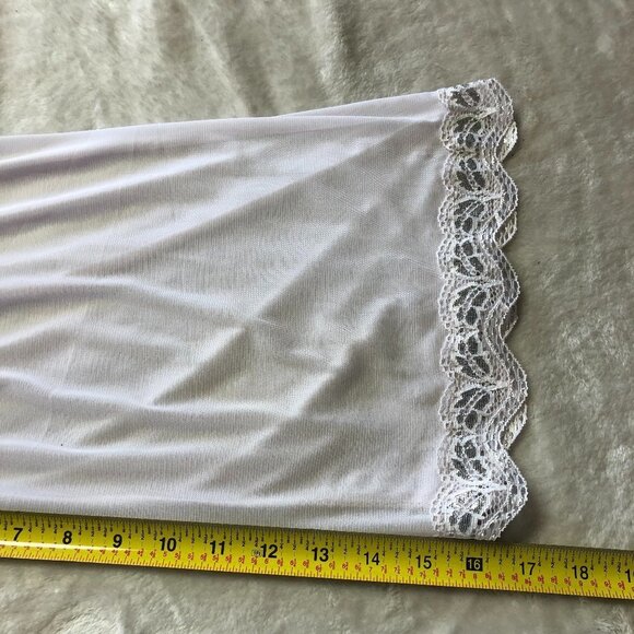 ABB Classic Pale Pink Lace & Sheer Netting Robe Size XL - Picture 12 of 15